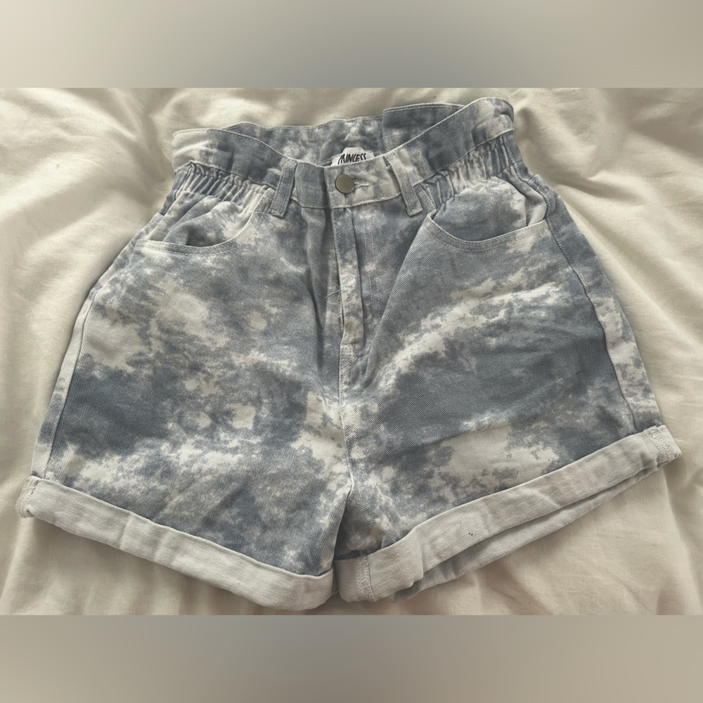 Princess Polly loose jean shorts